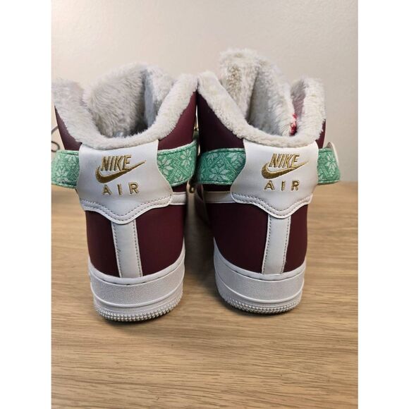 Nike Air Force 1 High Christmas Sweater Men\'s Shoes Size 10 Navidad Xmas main image 7